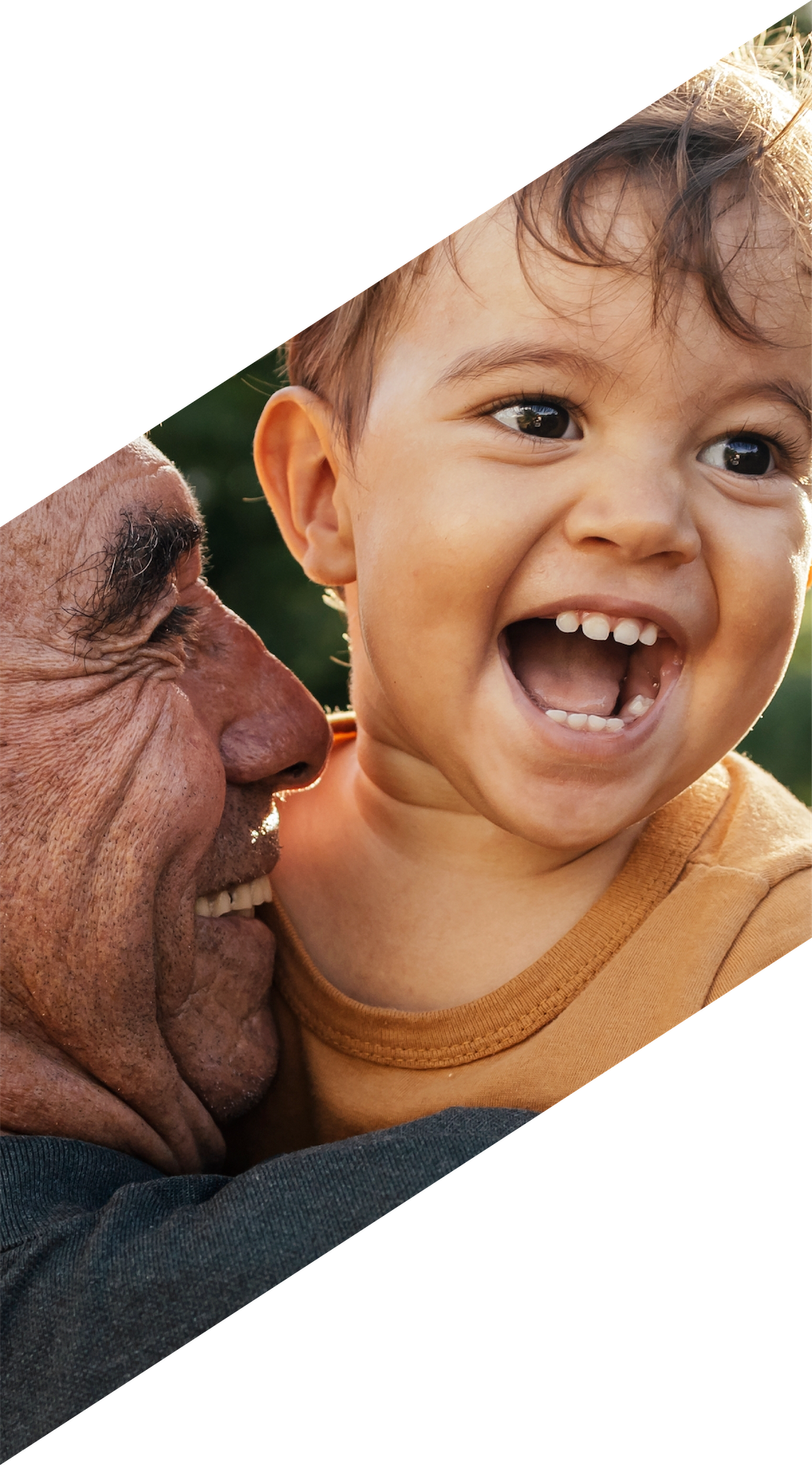 Family enjoying new home